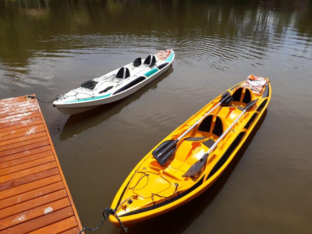 Caiaque K2 Pró da Karmarine no píer